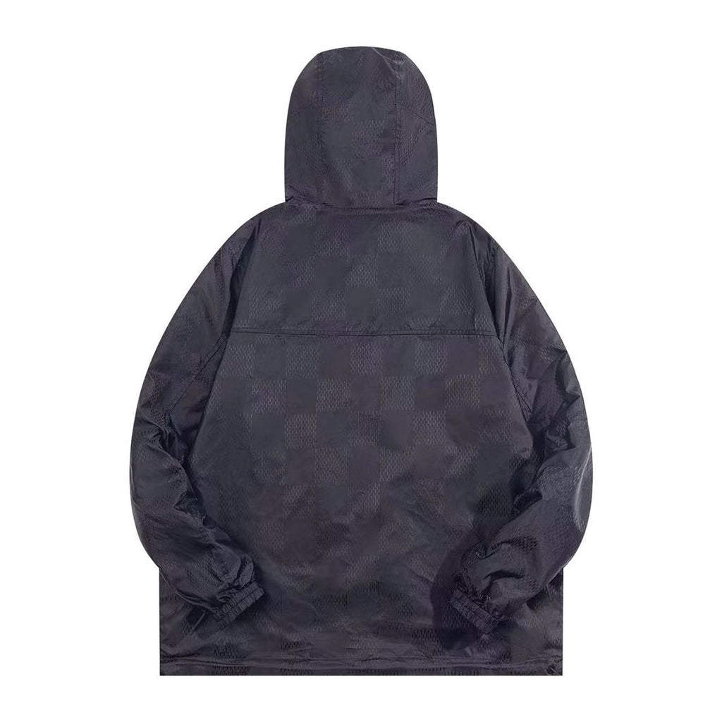 Jacquard Reversible Shell Jacket