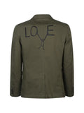 Comme Des Garçons Shirt printed blazer jacket