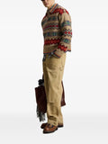 Polo Ralph Lauren Fair Isle-knit polo-collar sweater