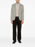 Luigi Bianchi herringbone-pattern single-breasted blazer