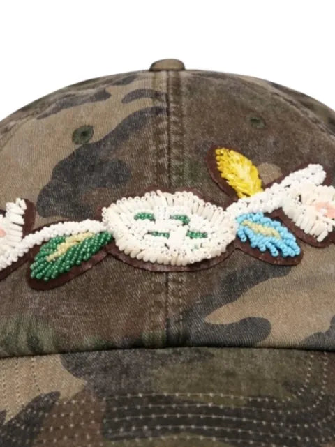 BLUEMARBLE camouflage-print baseball cap