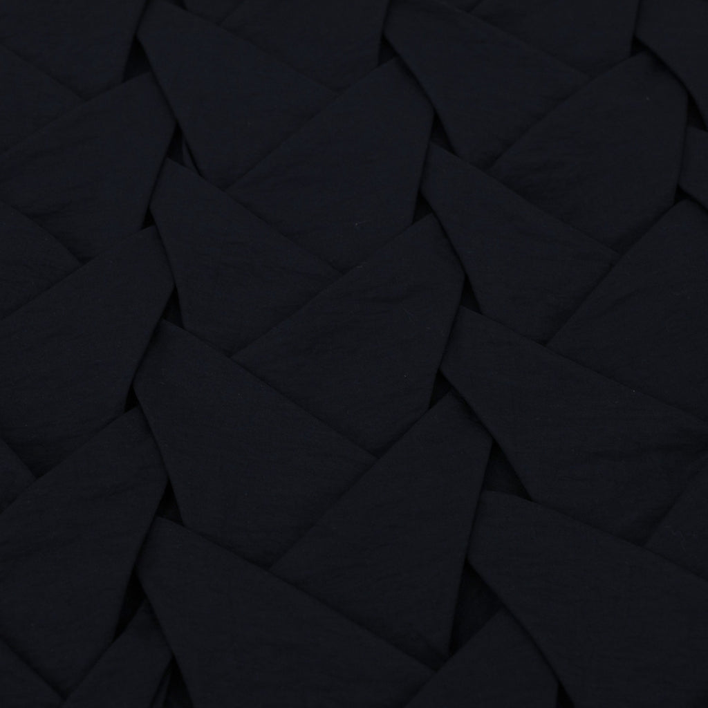 Black Woven Nylon Jacket