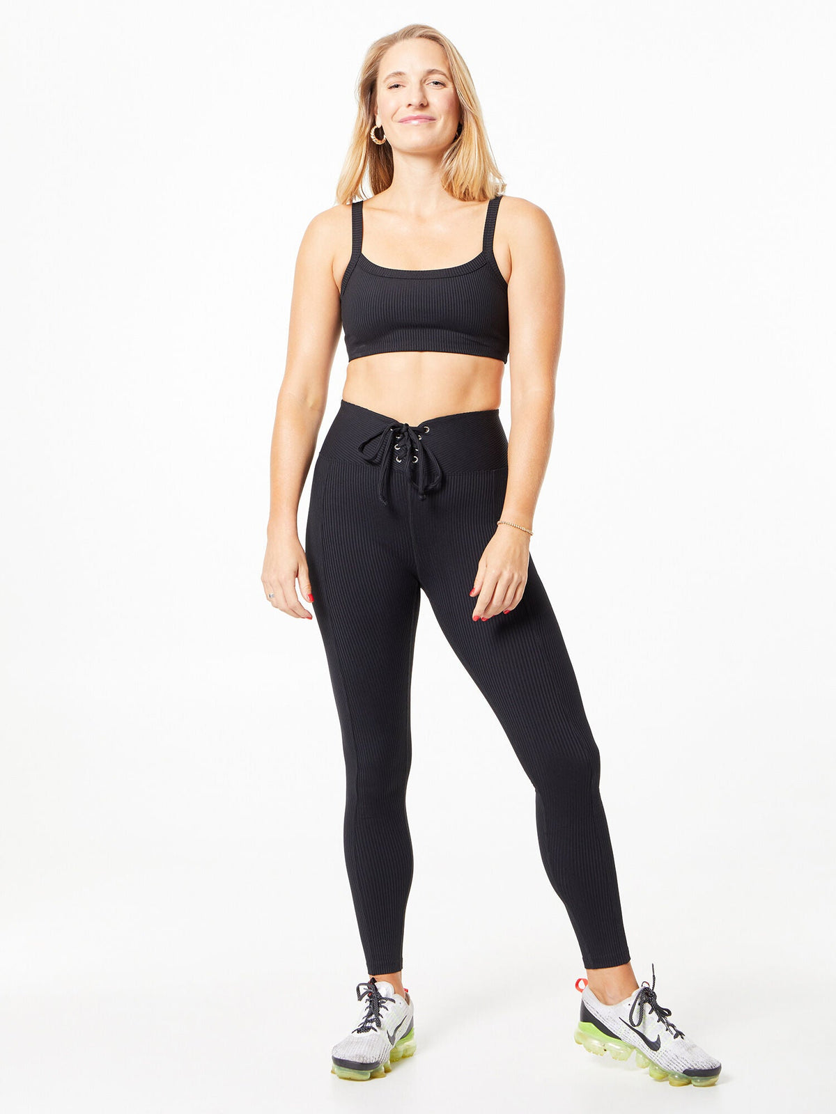 RIBBED BRALETTE